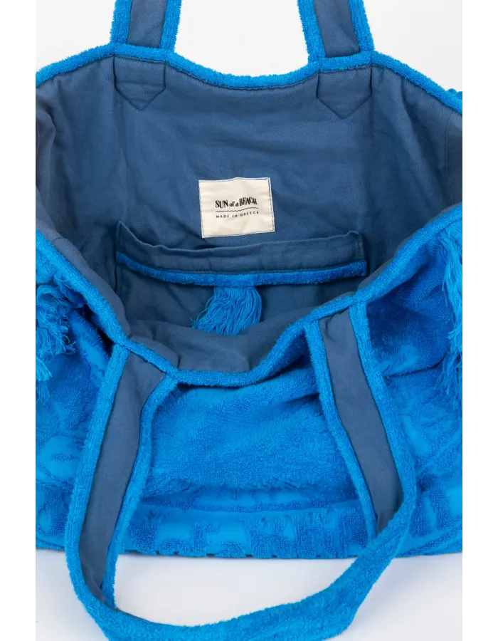 Sun of a Beach TERRY BEACH BAG COUSTEAU