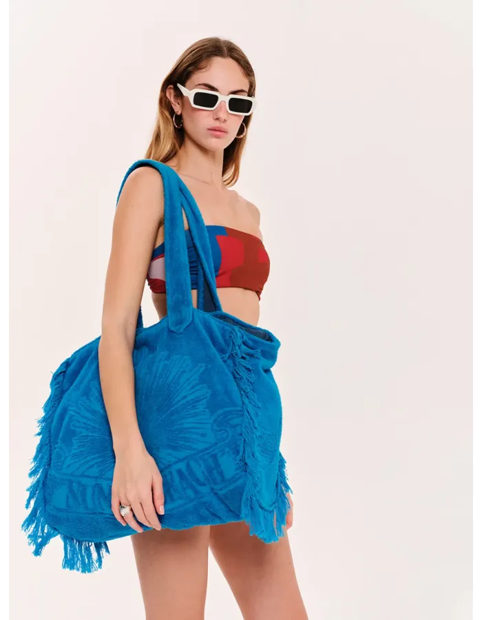 Sun of a Beach TERRY BEACH BAG COUSTEAU