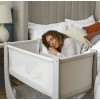 Shnuggle Cradle Lite with Mattress and Side Opening Gray Shnuggle Cradle Lite with Mattress and Side Opening Gray