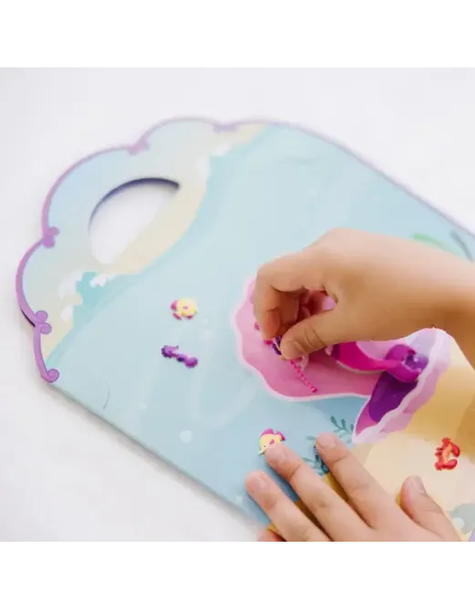 Melissa and Doug Puffy Sticker Play Set γοργόνα Melissa and Doug Puffy Sticker Play Set γοργόνα