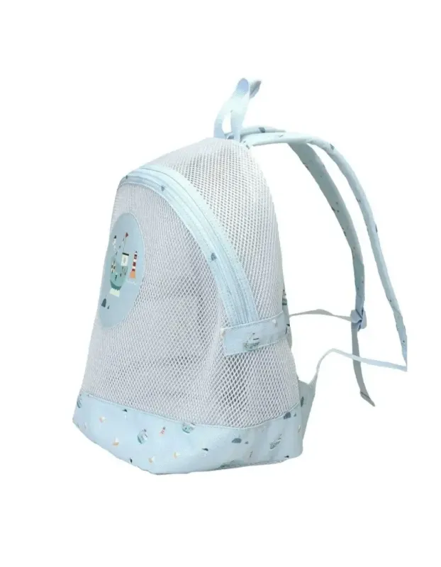 Beach Bag With Net - Fishing Boat Monnëka Beach Bag With Net - Fishing Boat Monnëka