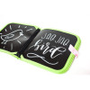 Jaq Jaq Bird Mini Chalkboard Coloring Book with 4 Butterstix Chalks – Zebra