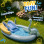 Swim Essentials Children's Inflatable Swimming Pool 203x173x89cm Dino