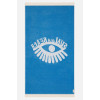 Πετσετα θαλάσσης Feather Beach Towel EYE BRIGHT BLUE