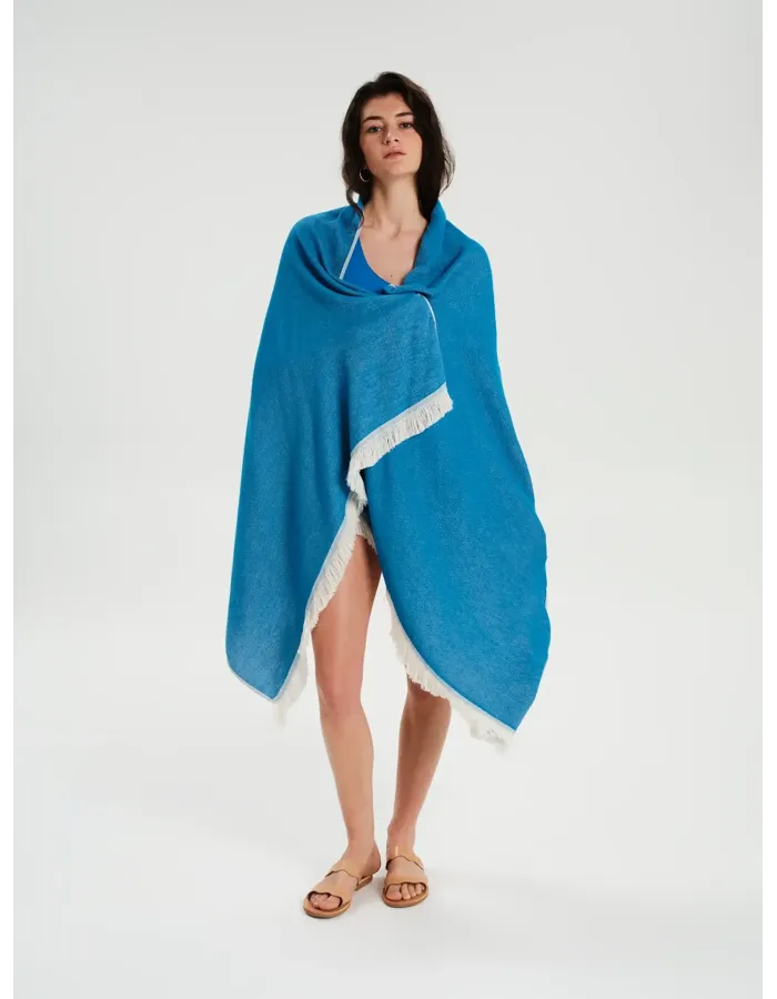 Πετσετα θαλάσσης Feather Beach Towel EYE BRIGHT BLUE