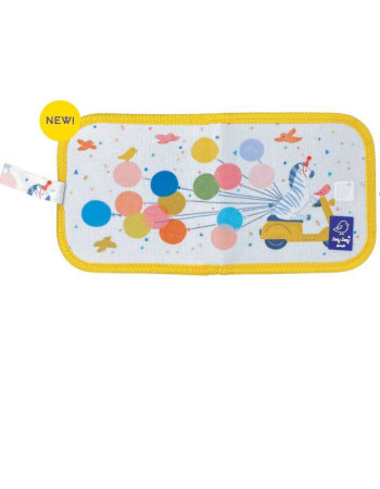 Jaq Jaq Bird Mini Βιβλίο Ζωγραφικής Μαυροπίνακας με 4 Butterstix Κιμωλίες Ζέβρα