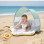 Swim Essentials Swimtrainer Swim Trainer With Length 76cm And Green Sunshade
