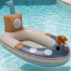 Swim Essentials Kid's Inflatable Sea Float Yellow 100x70cm