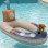 Swim Essentials Kid's Inflatable Sea Float Yellow 100x70cm