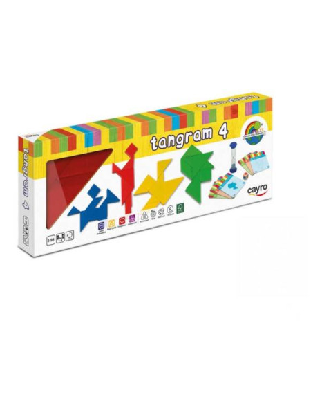 Ξύλινο Tangram 4 Cayro 851