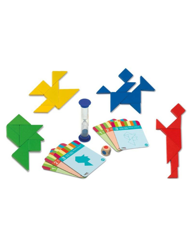 Ξύλινο Tangram 4 Cayro 851