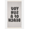 Πετσετα θαλάσσης Feather Beach Towel BLACK