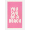 Πετσετα θαλάσσης Feather Beach Towel BUBBLEGUM