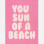 Πετσετα θαλάσσης Feather Beach Towel BUBBLEGUM