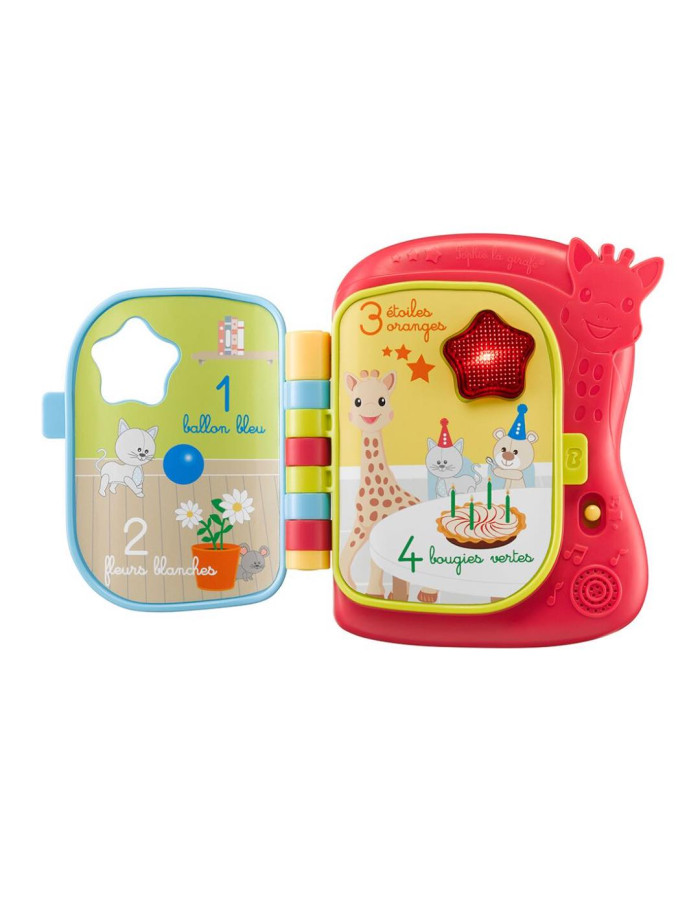 Sophie the giraffe Livre musical et lumineux Sophie