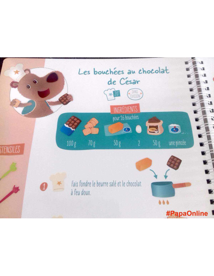 LITTLE CHEF. Book with dessert recipes (in Greek)