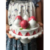 Cake with Meringues & Strawberries
