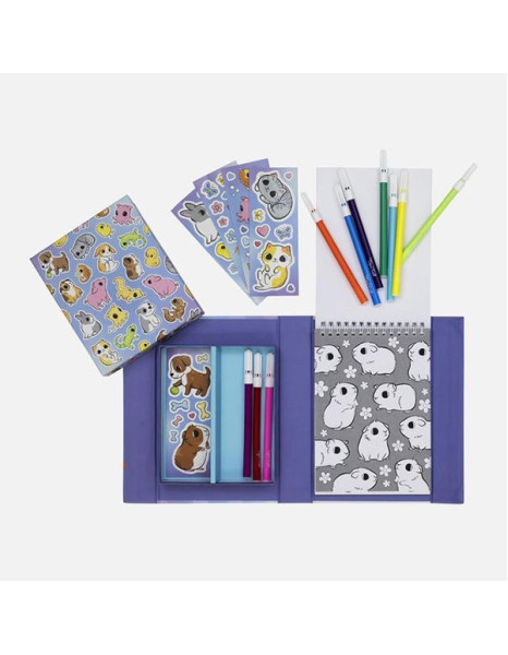 Colouring Set - Baby Animals