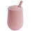 Ezpz Mini Cup Training Glass + Blush Straw