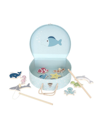 Fishing game with bag