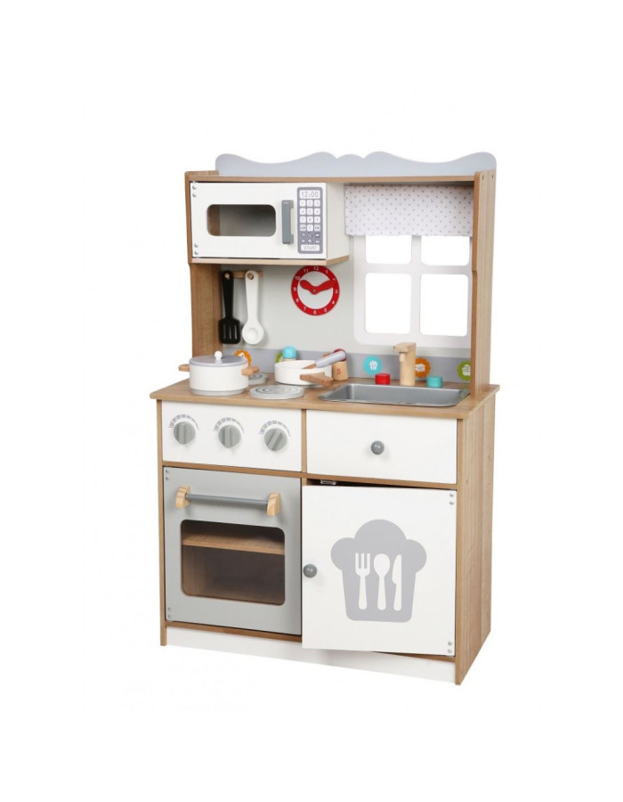 Wooden Play Kitchen Scarlet