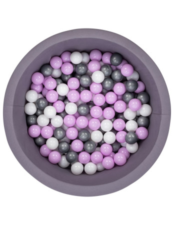 Ball Pit  Lila / grey  / white