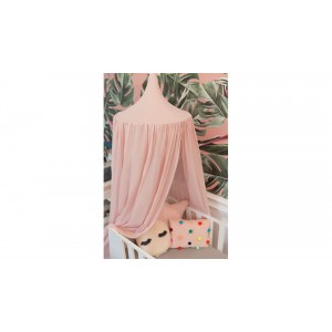 Κουνουπιέρα χρώματος Ροζ  από οργανικό βαμβάκι