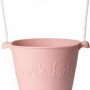  Scrunch Dusty Rose recyclable silicone bucket