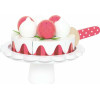 Cake with Meringues & Strawberries