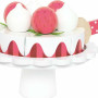 Cake with Meringues & Strawberries