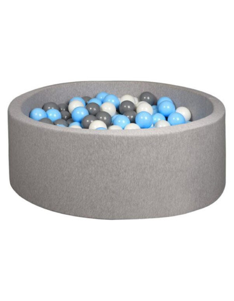 Ball Pit light grey with light blue / grey/ white balls Ball Pit light grey with light blue / grey/ white balls