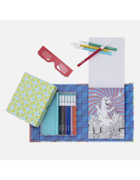 3D Colouring Set - Sci Fi Fun