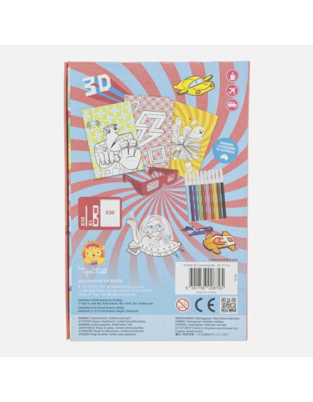 3D Colouring Set - Sci Fi Fun