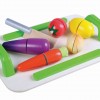 Gerardo's Wooden Diviced Vegetables Multicolor