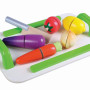 Gerardo's Wooden Diviced Vegetables Multicolor