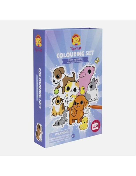 Colouring Set - Baby Animals