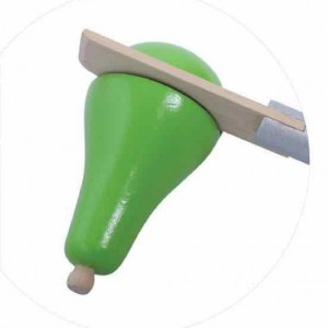 Wooden Diviced fruits Multicolor