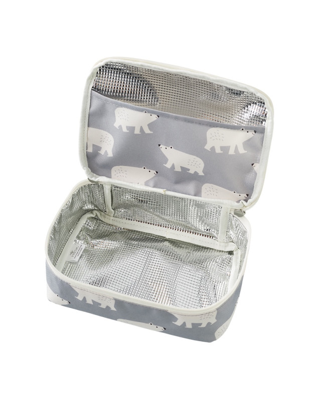 Fresk Ηedgehog School Insulated Food Case Light Blue
