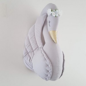 Grey Swan Wall Decoration