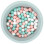 Mint Ball Pit with mint/ pink / white balls