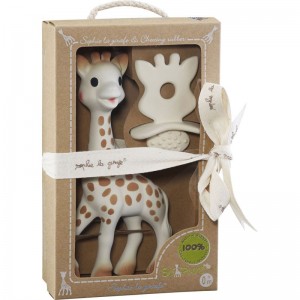 Box Sophie la girafe and chewing rubber So'pure