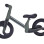  TOPMARK. MANU folding balance bike. Green