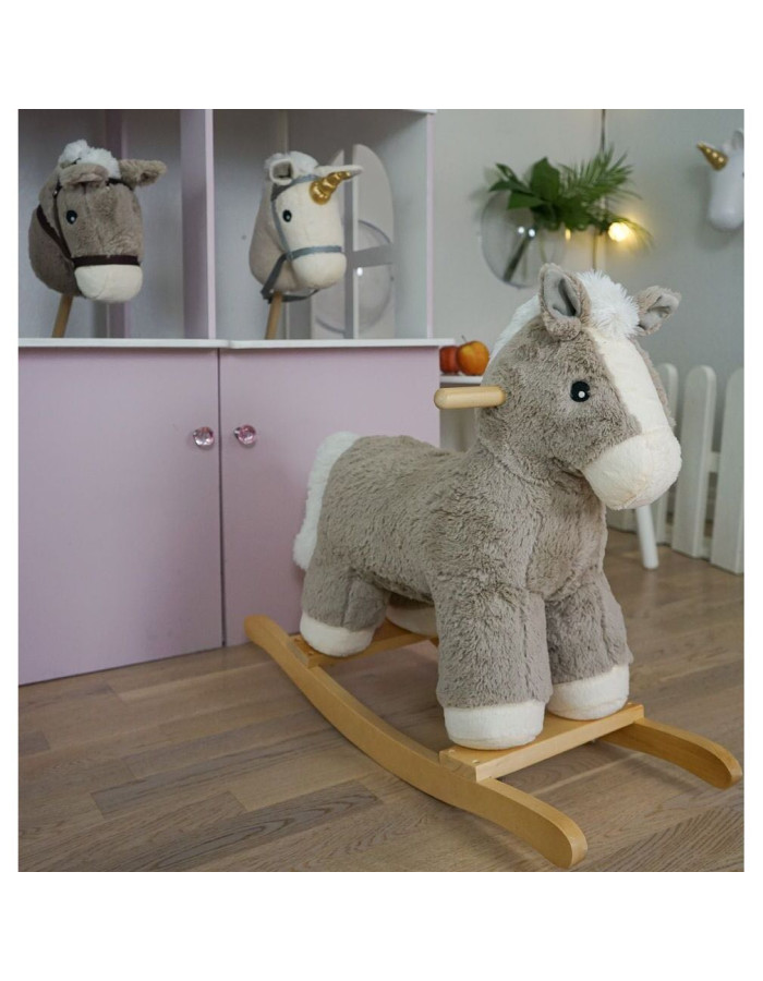 Plush rocker horse Plush rocker horse