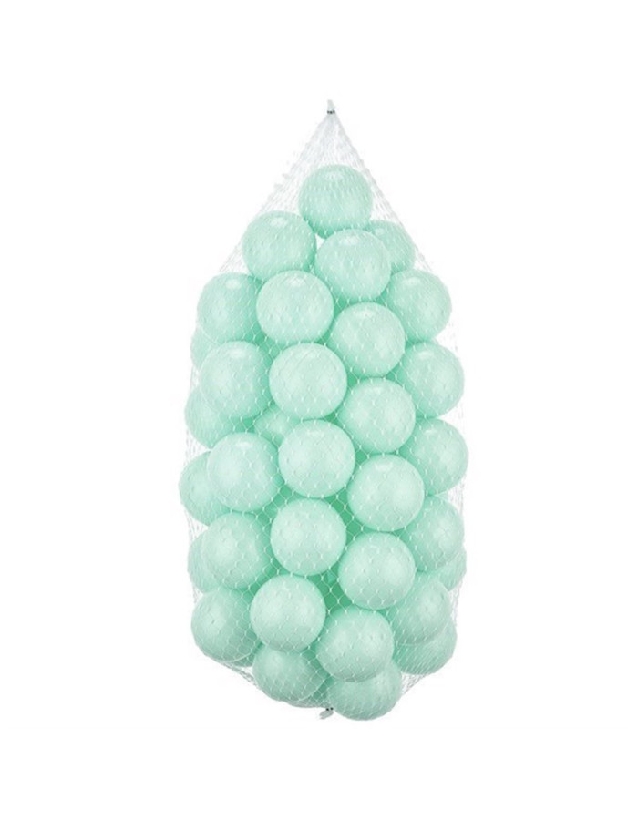 Mint Ball Pit with mint/ pink / white balls