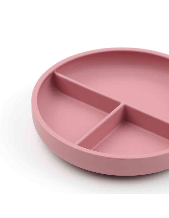 Pink Divided Plate