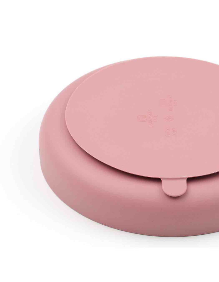 Pink Divided Plate