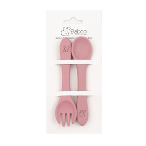 Pink Spoon Fork