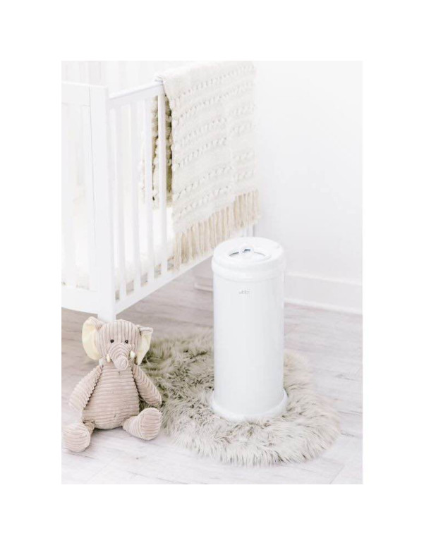 diaper pail - White
