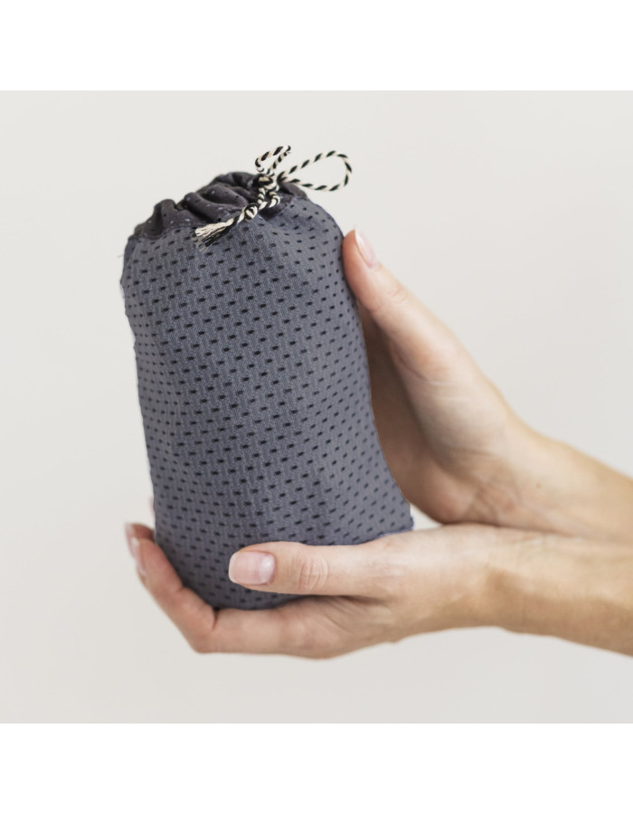 Mini Monkey: Μάρσιπος-Sling Ελαφρύς και αδιάβροχος-Grey