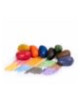 Crayon Rocks, 8 Rocks in blue velvet bag